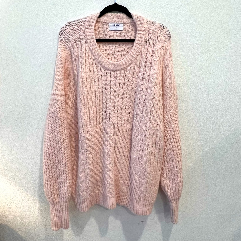 Old Navy Pink Knit Sweater